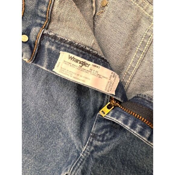 Wrangler Cowboy Cut Original Western Straight Jeans Size 38/32 - Picture 7 of 9